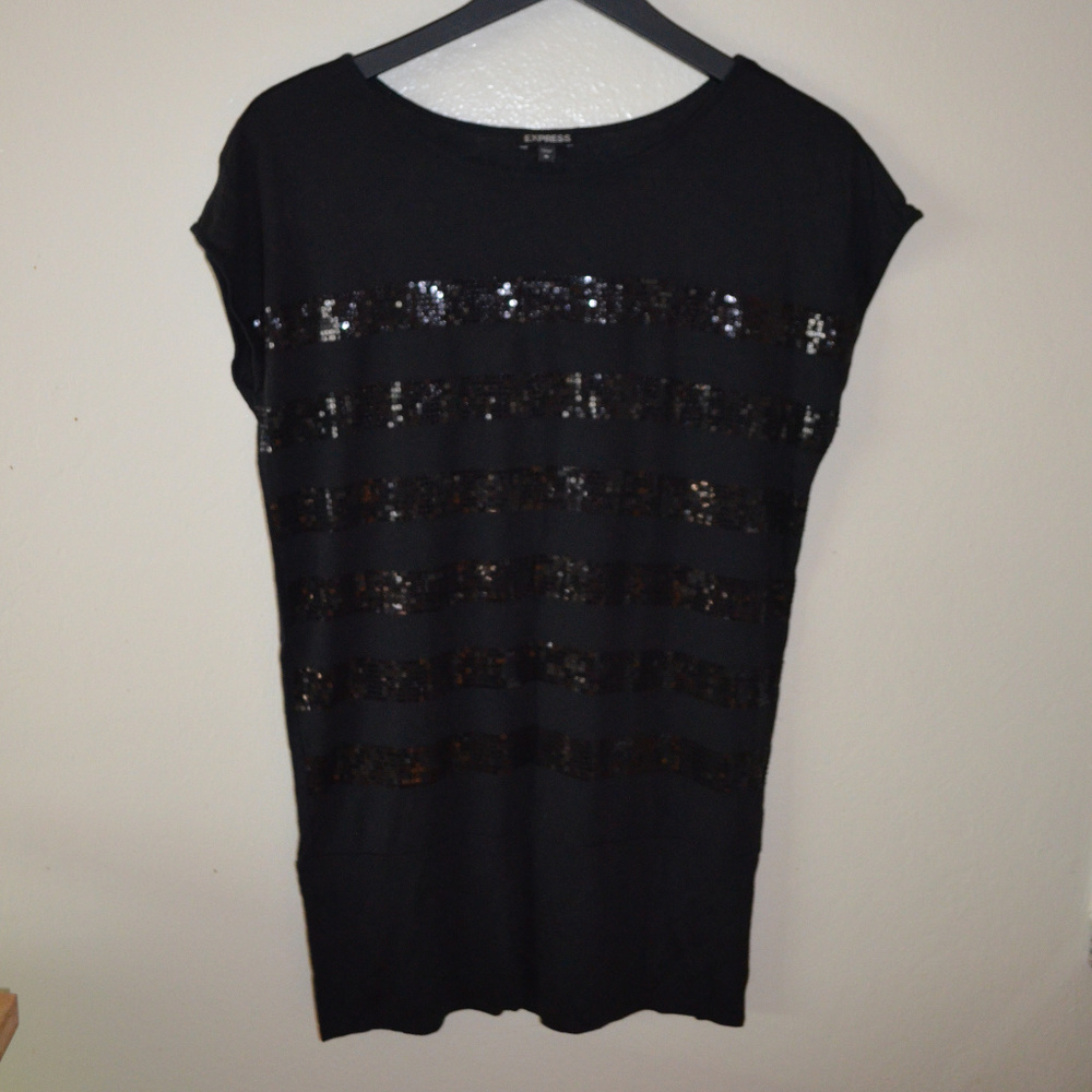 EXPRESS Sequin Tunic Dress